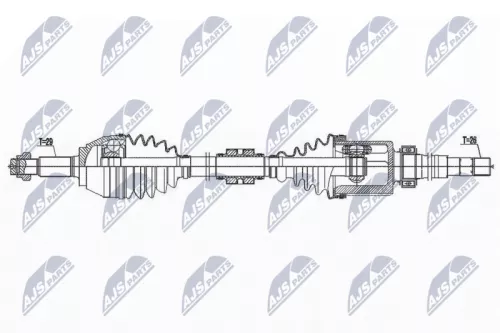 NTY NPW-NS-148 Drive Shaft