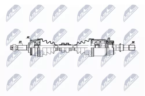 NTY NTY NPW-NS-157 NTY NPW-NS-157 Drive Shaft 