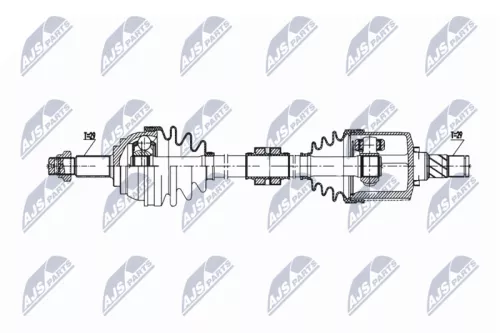 NTY NPW-NS-169 Drive Shaft