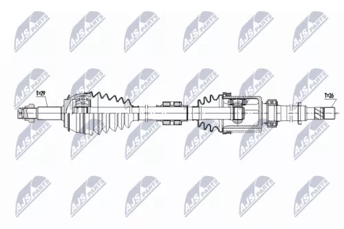 NTY NPW-NS-172 Drive Shaft