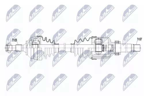 NTY NPW-PE-081 Drive Shaft