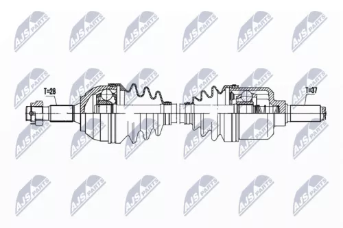 NTY NPW-PE-093 Drive Shaft