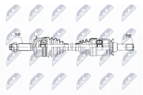 NTY NTY NPW-PE-105 NTY NPW-PE-105 Drive Shaft 