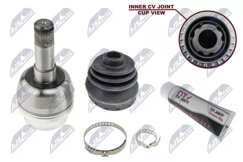 NTY NTY NPW-PL-003 Front Left Front Right NTY Cv Joint & Boot Kit 