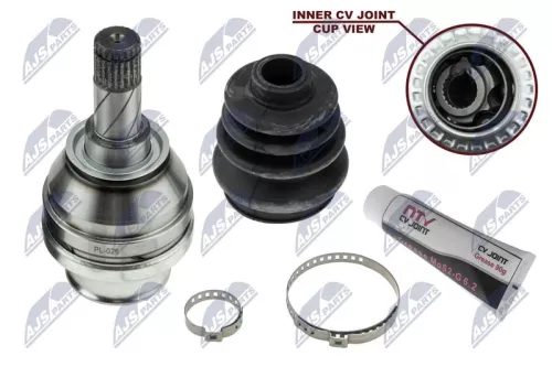 NTY NTY NPW-PL-026 Front Inner NTY Cv Joint & Boot Kit 