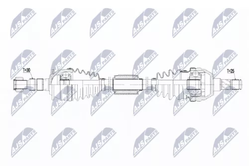 NTY NPW-PL-071 Drive Shaft