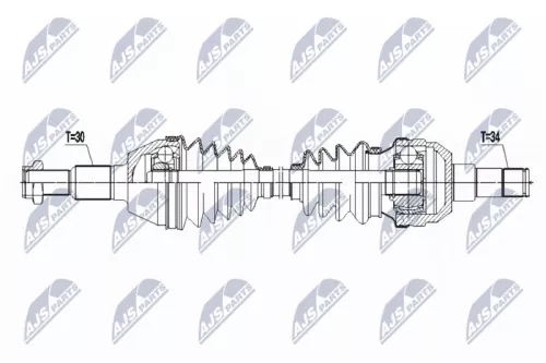 NTY NPW-PL-087 Drive Shaft
