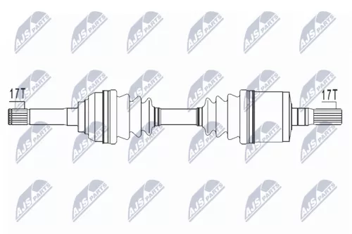 NTY NPW-PL-129 Drive Shaft