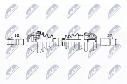 NTY NTY NPW-PL-141 NTY NPW-PL-141 Drive Shaft 