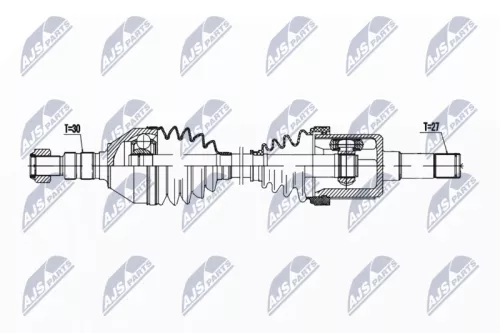 NTY NPW-PL-142 Drive Shaft