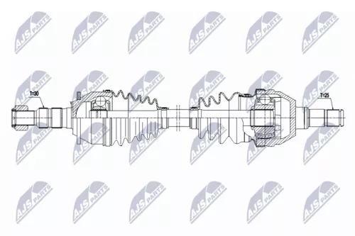 NTY NPW-PL-174 Drive Shaft