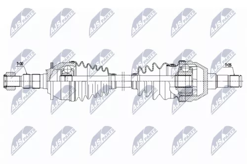 NTY NTY NPW-PL-175 NTY NPW-PL-175 Drive Shaft 