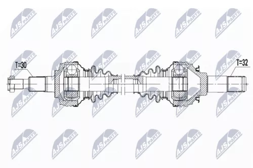 NTY NPW-PS-008 Drive Shaft