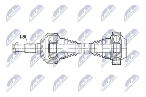 NTY NPW-PS-011 Drive Shaft