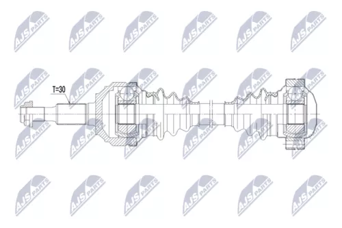NTY NPW-PS-014 Drive Shaft