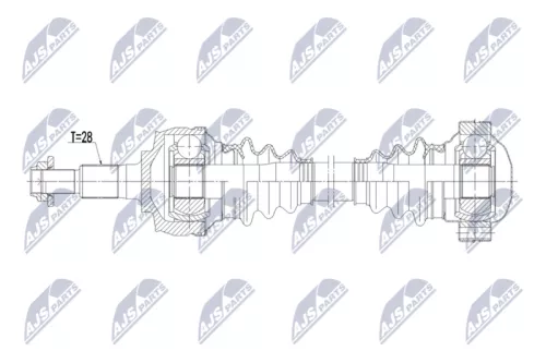 NTY NPW-PS-019 Drive Shaft