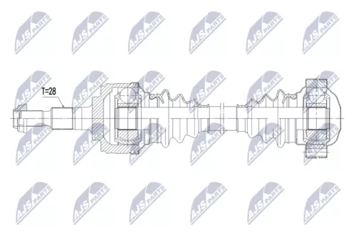 NTY NPW-PS-020 Drive Shaft