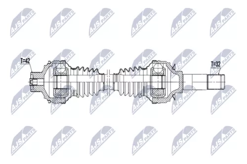 NTY NPW-PS-022 Drive Shaft