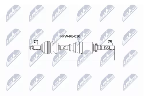 NTY NPW-RE-010 Drive Shaft