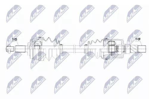 Front Left NTY Drive Shaft