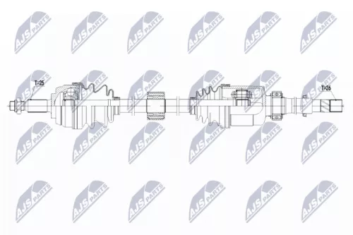 Front Right NTY Drive Shaft