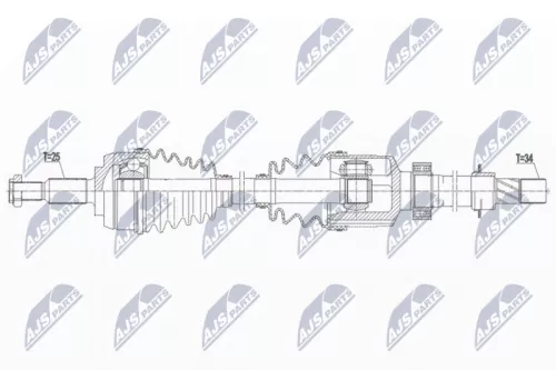 NTY NPW-RE-183 Drive Shaft