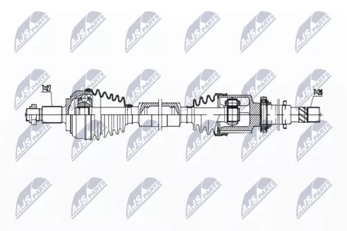 NTY NPW-RE-194 Drive Shaft