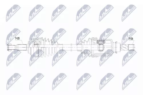 NTY NTY NPW-RE-218 NTY NPW-RE-218 Drive Shaft 