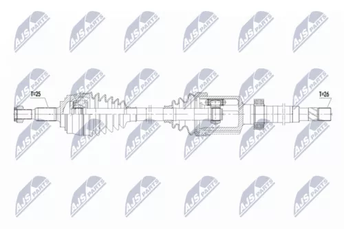 NTY NPW-RE-219 Drive Shaft