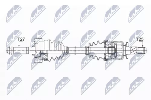 NTY NTY NPW-SB-025 NTY NPW-SB-025 Drive Shaft 