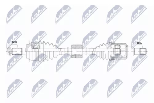 NTY NPW-SU-071 Drive Shaft
