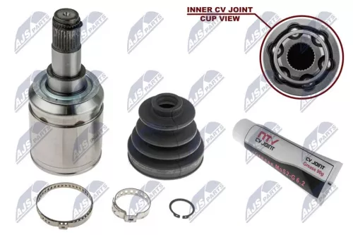 NTY NTY NPW-TY-038 Inner Front NTY Cv Joint & Boot Kit 