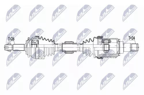 NTY NPW-TY-096 Drive Shaft