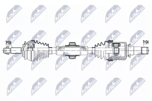 NTY NPW-TY-098 Drive Shaft