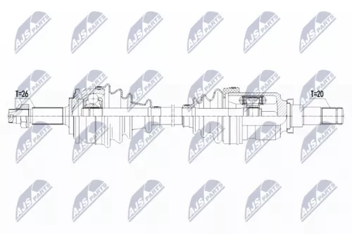 NTY NPW-TY-119 Drive Shaft