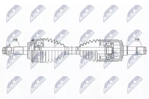 NTY NPW-TY-181 Drive Shaft