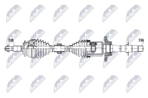 NTY NPW-TY-193 Drive Shaft
