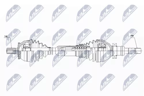 Front Right NTY Drive Shaft