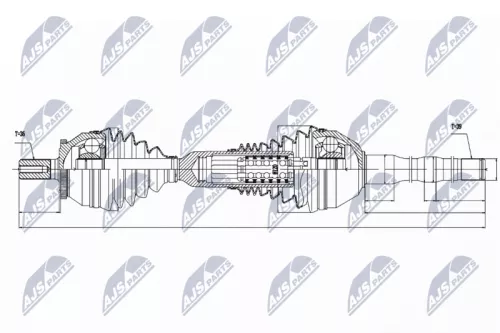 NTY NPW-VV-048 Drive Shaft