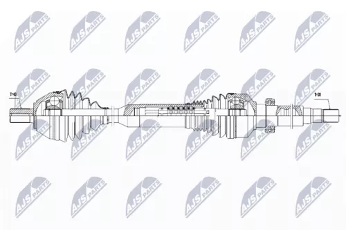 NTY NTY NPW-VV-051 NTY NPW-VV-051 Drive Shaft 