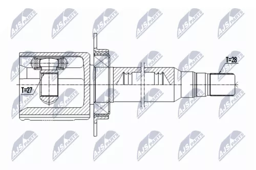 NTY NPW-VV-134 Drive Shaft
