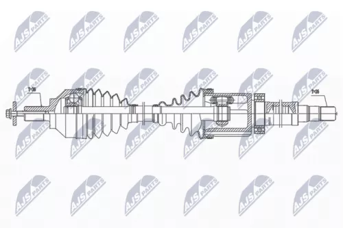 Front Right NTY Drive Shaft