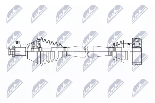 NTY NTY NPW-VW-056 NTY NPW-VW-056 Drive Shaft 