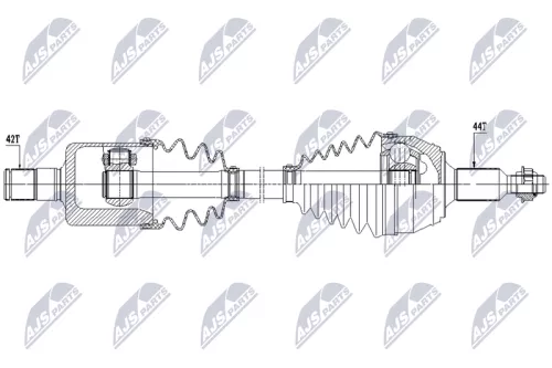 NTY NPW-VW-242 Drive Shaft