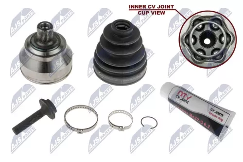 NTY NTY NPZ-AU-049 Front Left Front Right NTY Cv Joint & Boot Kit 
