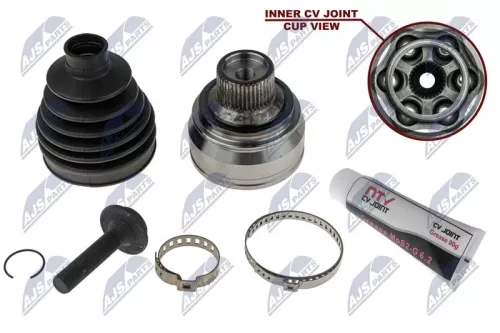 NTY NTY NPZ-AU-054 Front Left Front Right NTY Cv Joint & Boot Kit 