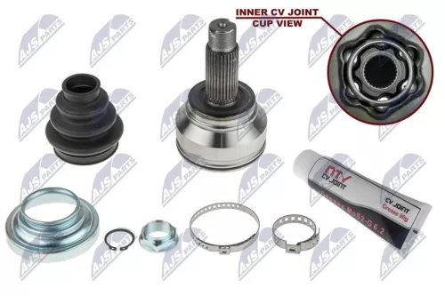 NTY NTY NPZ-BM-016 Rear Left Rear Right NTY Cv Joint & Boot Kit 