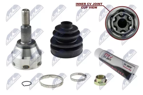 NTY NTY NPZ-CH-028 Outer NTY Cv Joint & Boot Kit 