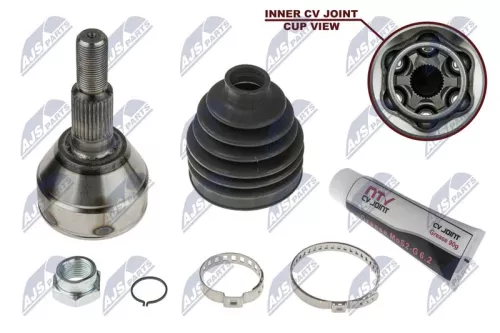NTY NTY NPZ-DW-006 Front Left Front Right NTY Cv Joint & Boot Kit 