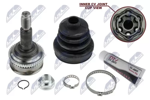 NTY NTY NPZ-DW-007 Outer NTY Cv Joint & Boot Kit 